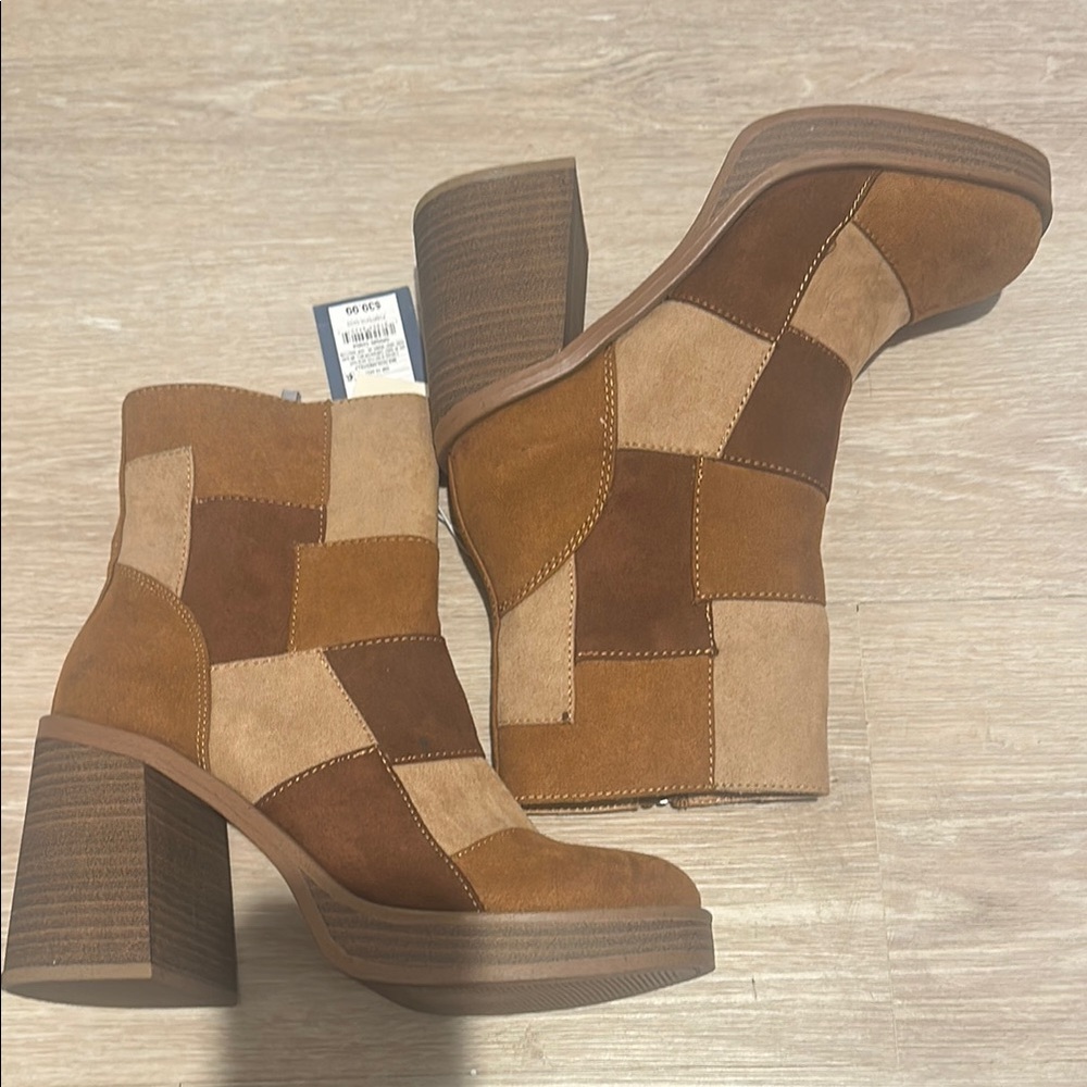 Patchwork Ankle Boots - wonderful thread